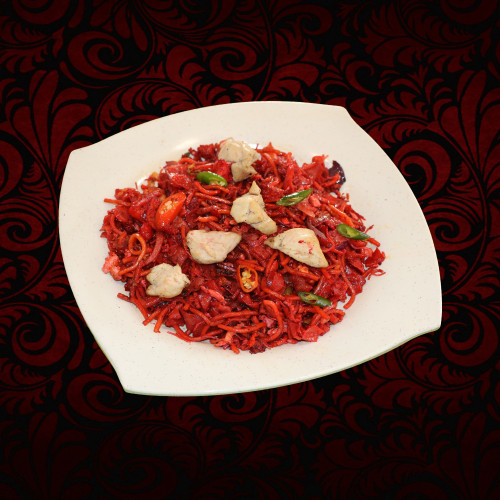 Mee + Kway Teow -Goreng Merah (CHICKEN) Mee + Kway Teow -Goreng Merah (CHICKEN)